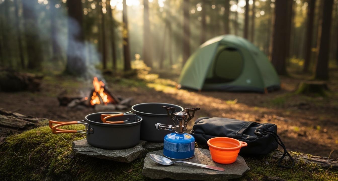 Camping Cookware Wholesale Mess Kit and Backpacking Pot Sets for Outdoor Outfitters