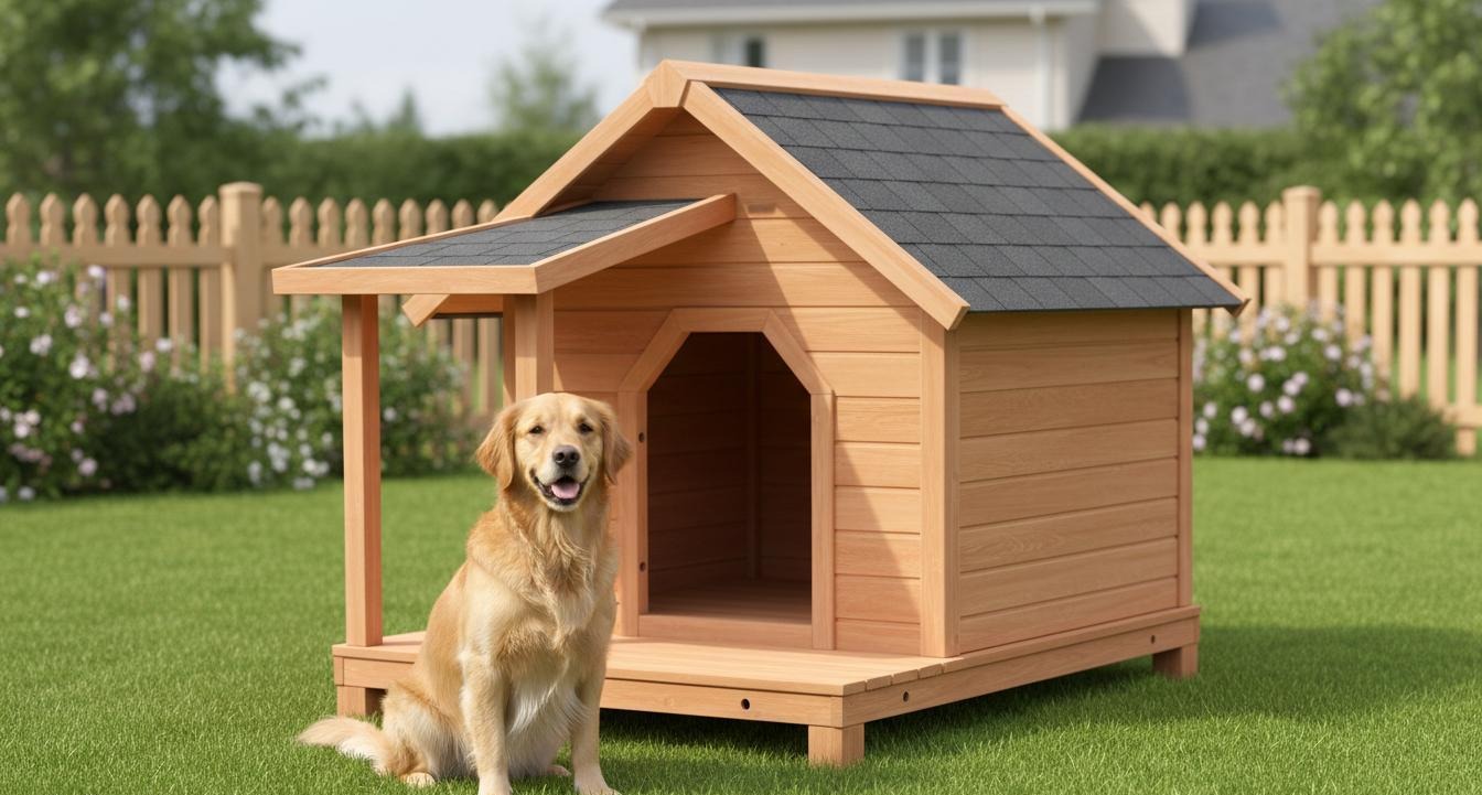 Dog House Wholesale Wooden Insulated and Weatherproof Designs for Pet Store Chains